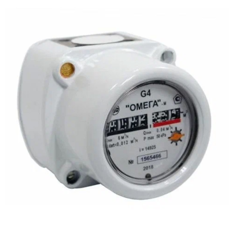 Поверка счетчиков газа бытовых Омега G4